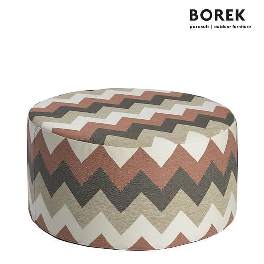  Wetterfester Borek Hocker Aus Outdoorgewebe - Desio Hocker