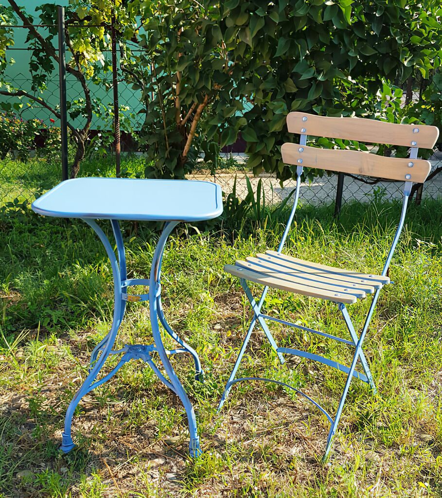 Wetterfester Gusseisen Tisch Für Den Garten - Pluton