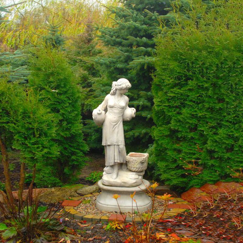  Wetterfester Sockel Für Den Garten Aus Steinguss - Edoardo
