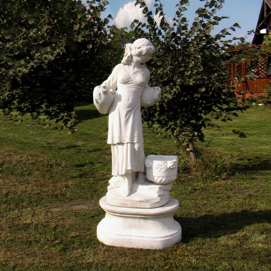  Wetterfester Sockel Für Den Garten Aus Steinguss - Edoardo