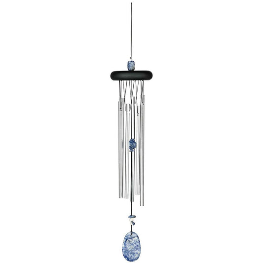  Windspiel Klangspiel Woodstock Chakra Chime - Lapis