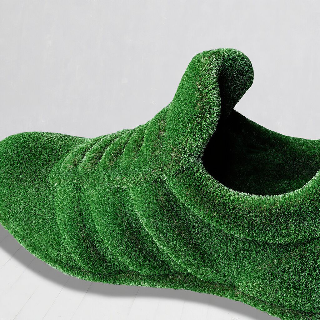  XXL Fußballschuh Topiary Als Außergewöhnliche Gartendeko - Scarpa