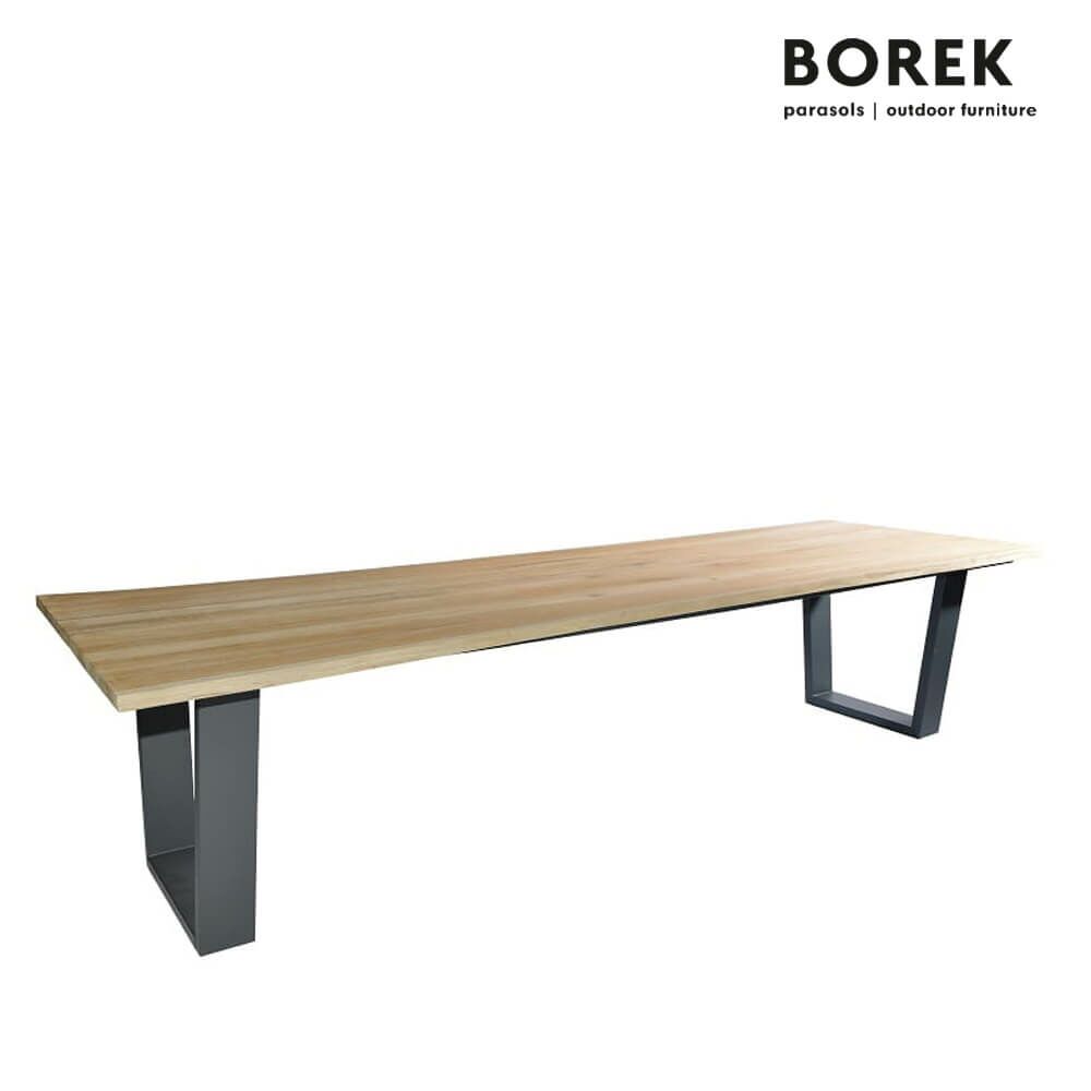  XXL Gartentisch Aus Aluminium Und Teakholz Von Borek - Guarda Gartentisch