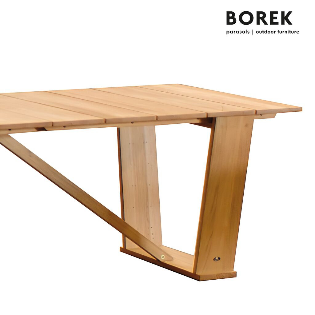  XXL Gartentisch Von Borek - Teak Holz - 75x500x90cm - Extra Groß - Roma Esstisch