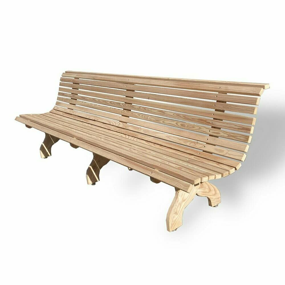  XXL Holzbank Für Den Garten Aus Traditionshandwerk - Banca Imponente