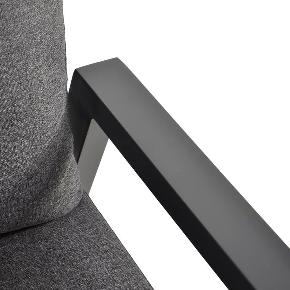  XXL Loungesofa - 6-Sitzer - Ecksofa Aus Aluminium - Eckcouch Rano
