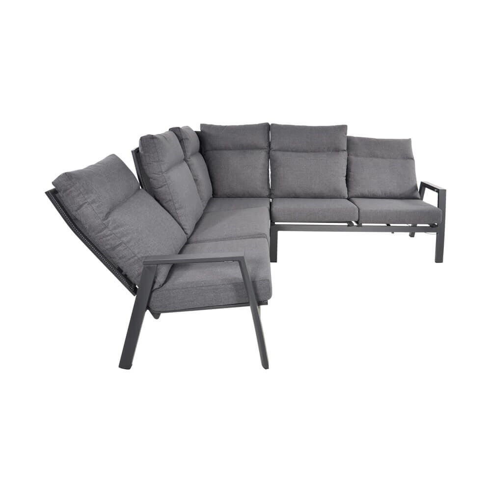  XXL Loungesofa - 6-Sitzer - Ecksofa Aus Aluminium - Eckcouch Rano