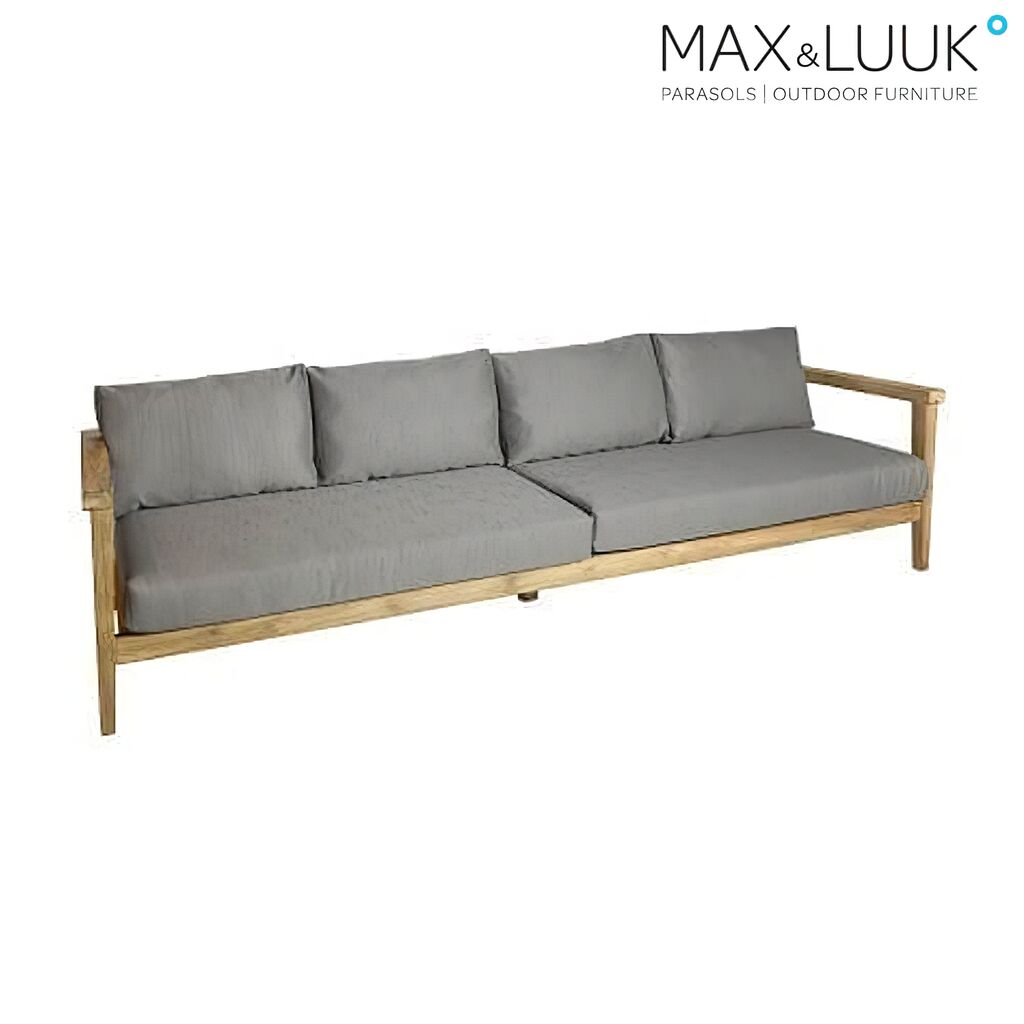  XXL Loungesofa Aus Teakholz Für Bis Zu 6 Personen - Duke Loungesofa