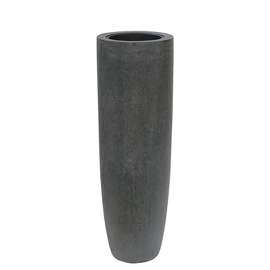  XXL Outdoor Pflanzvase Aus Polystone - Grau - Mezzano