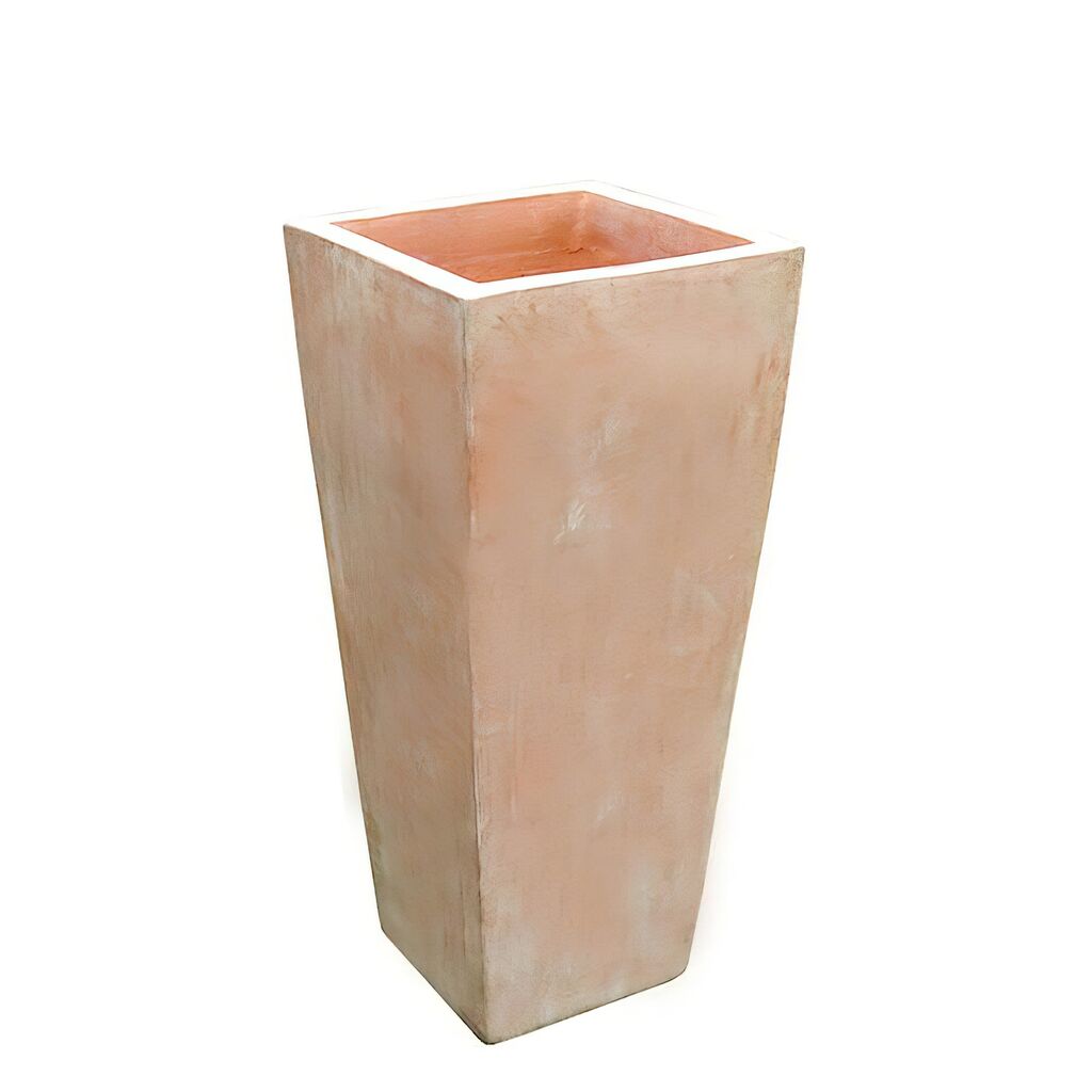  XXL Pflanzvase - Terrakotta - Eckig - Kumba
