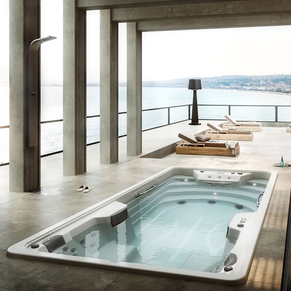  XXL Swim Spa Mit Gegenstromanlage Für Zu Hause - Verschiedene Ausführungen - Menia