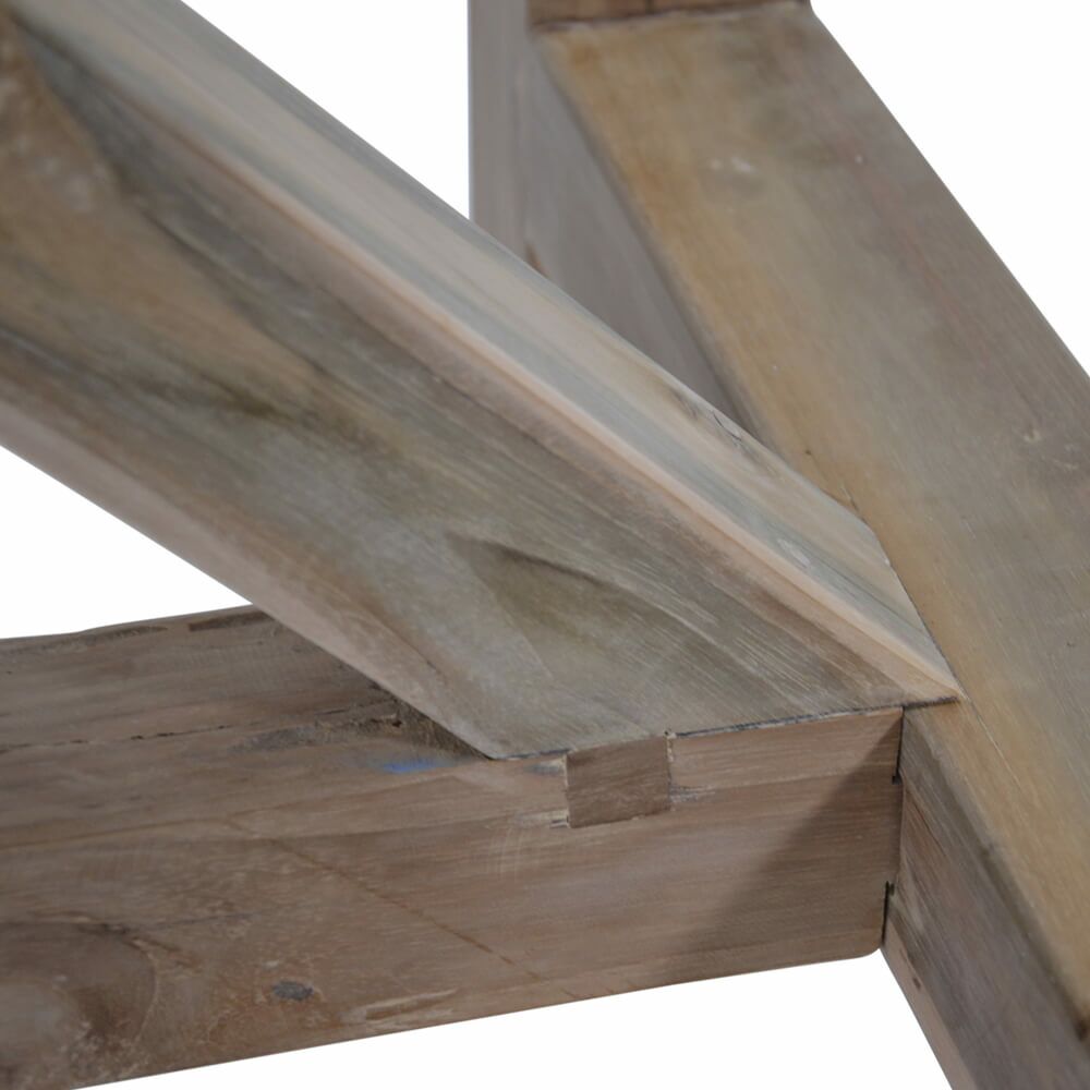  XXL Tisch Für Draußen Aus Recyceltem Teakholz - Esstisch Urmo