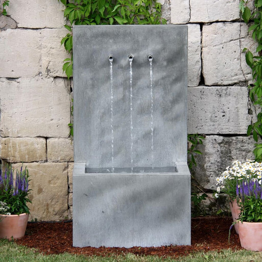  Zink Garten Springbrunnen - Tre Brillare