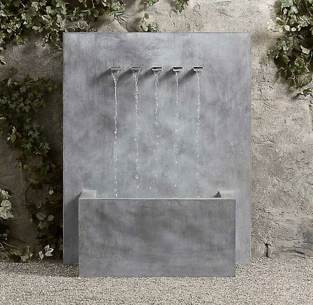  Zink Garten Standbrunnen - Cinque Brillare