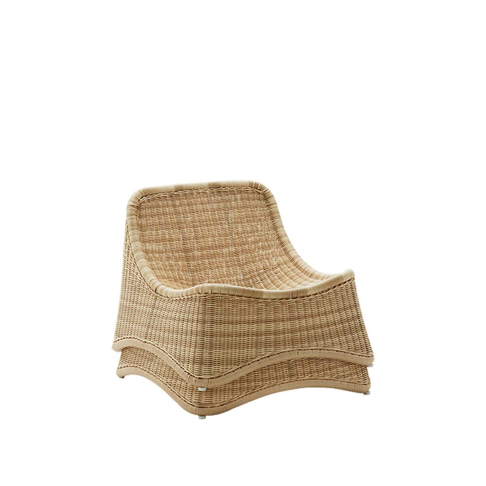  Zweiteiliger Relax Sessel Aus Wetterfesten Aluminium Und Polyrattan - Relaxsessel Maren